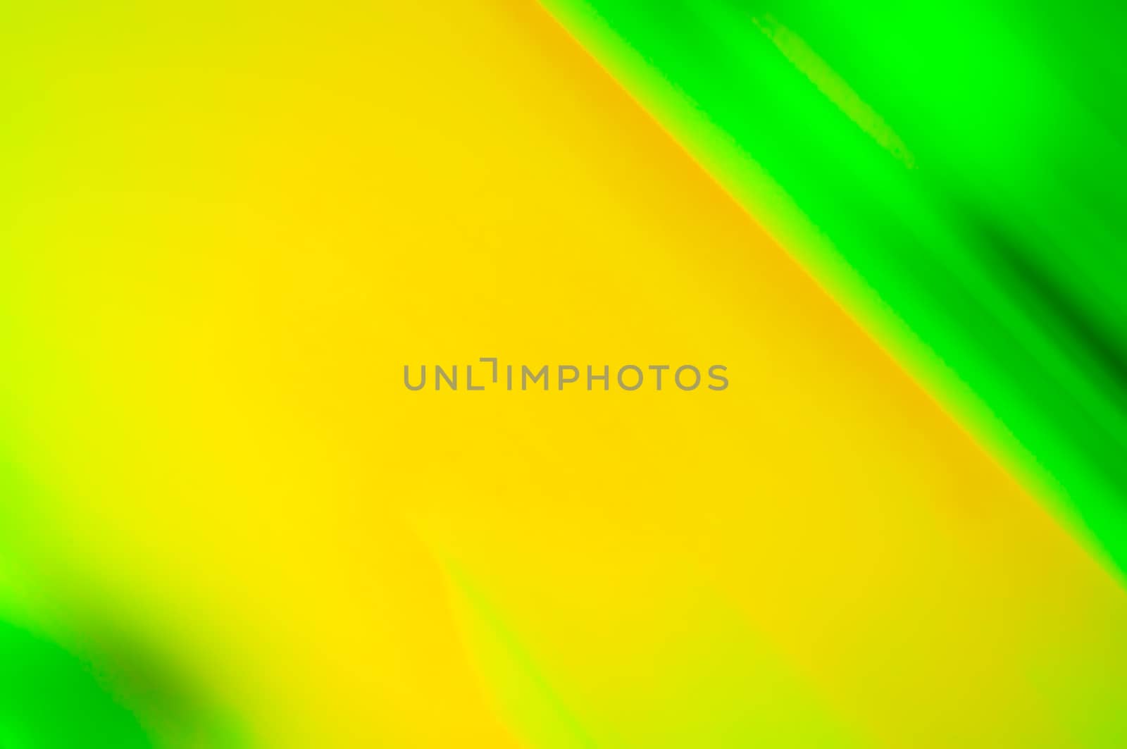 A green and yellow photographic abstract background