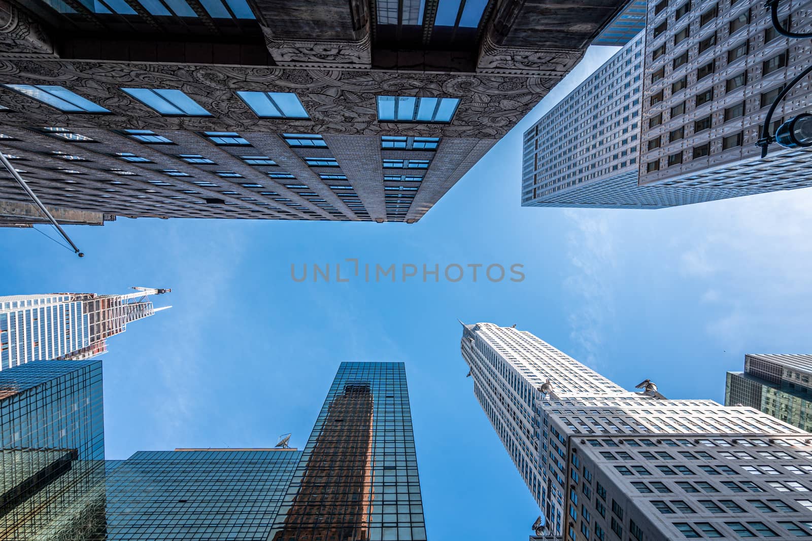 New York City Midtown office skyscrappers buildings by tanaonte