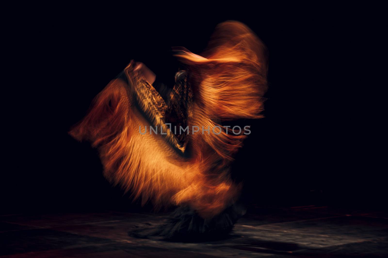 Flamenco. Performance on stage. by primipil