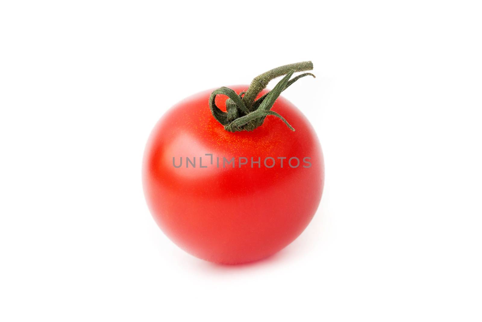 Tomato closeup isolated on white background by primipil