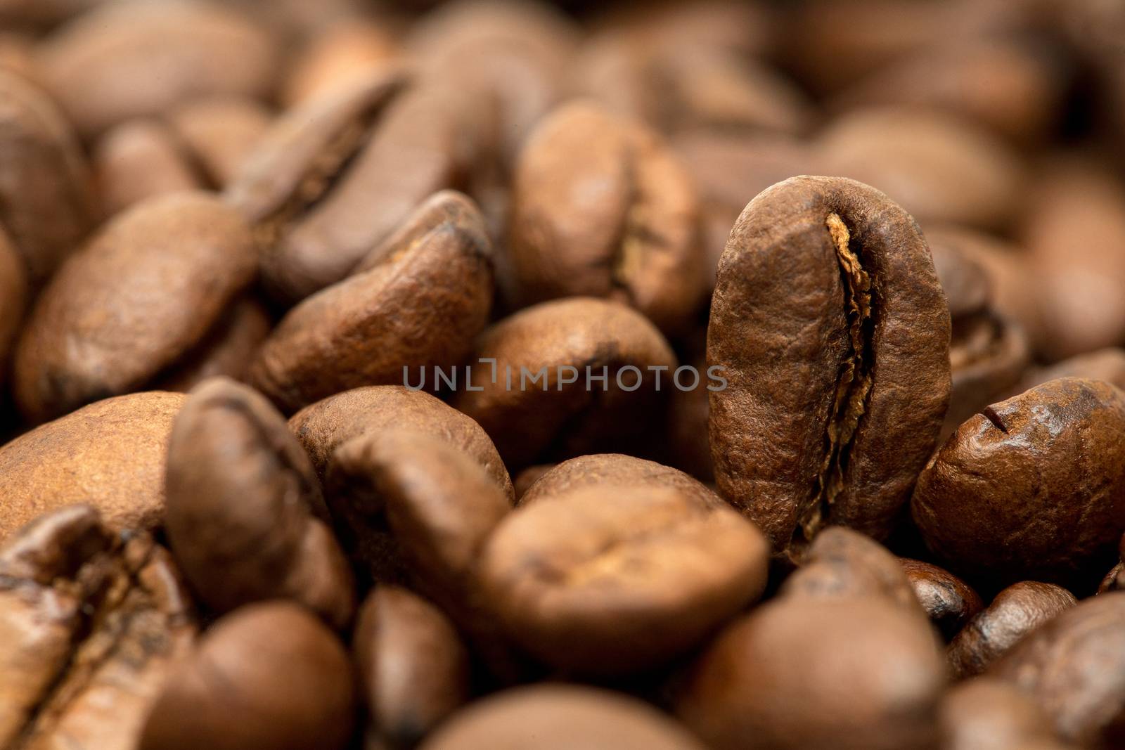 Coffee beans group fresh roasted arabica by primipil