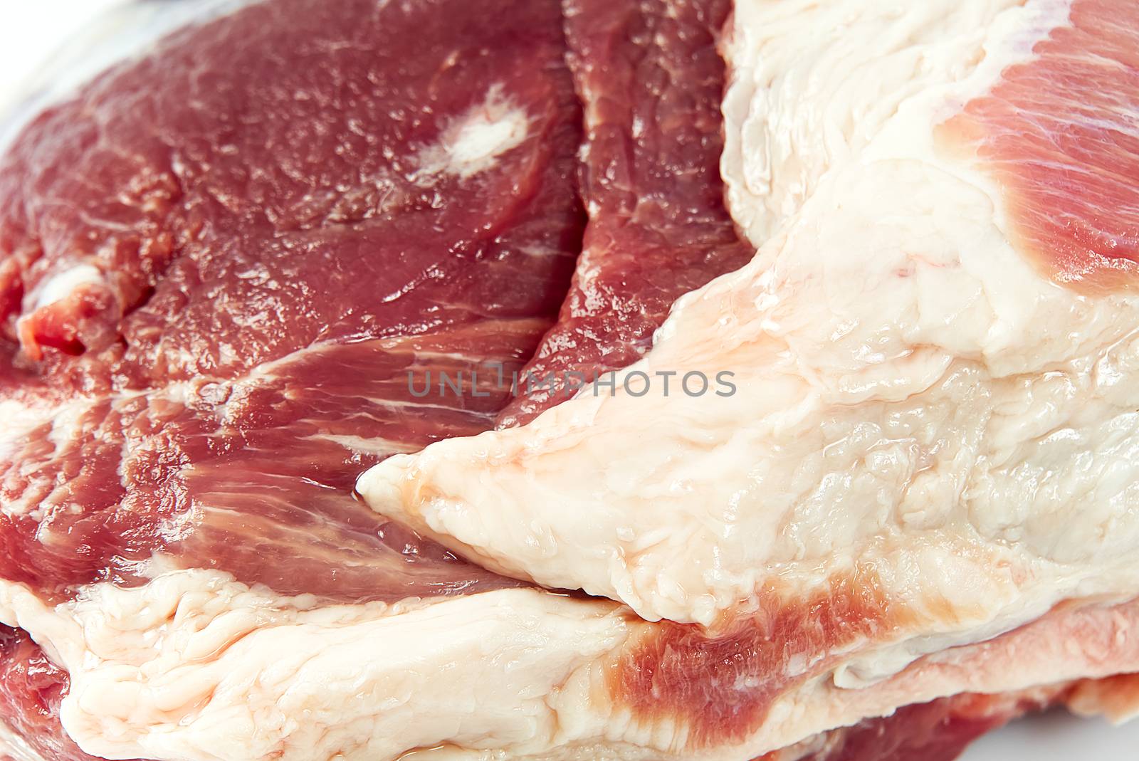 texture of fresh raw pork meat. Close-up photo of pork meat. background from fresh pork meat. by PhotoTime