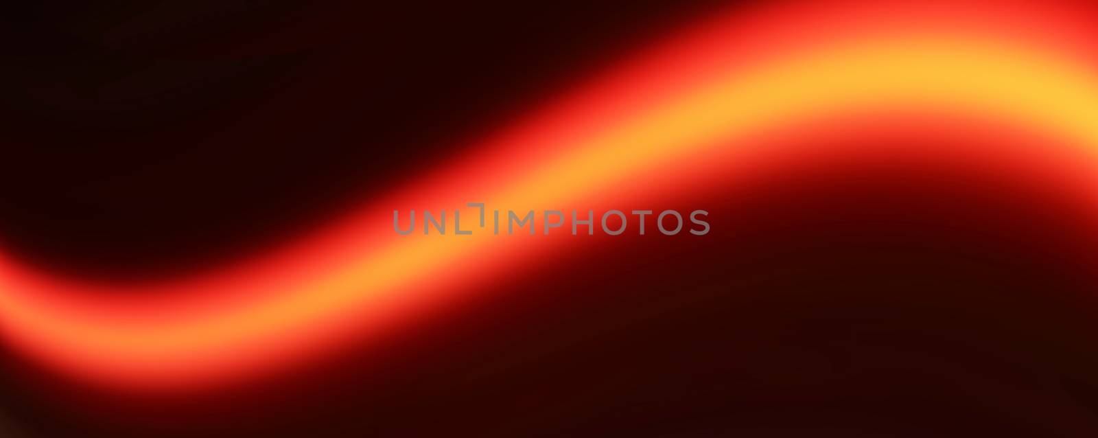 Power Red wave light effect beam on black background by cgdeaw