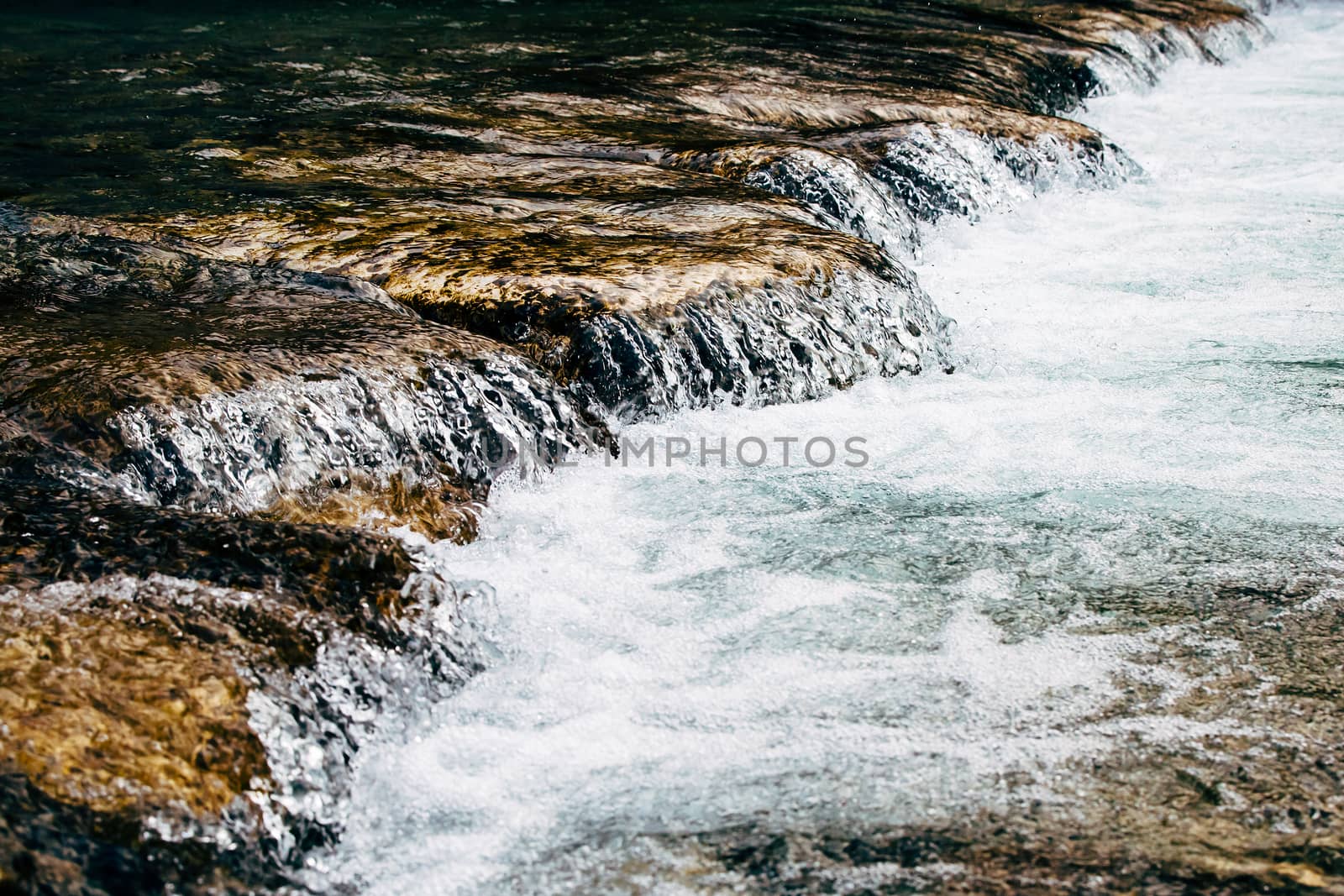 River waterfall by FCerez