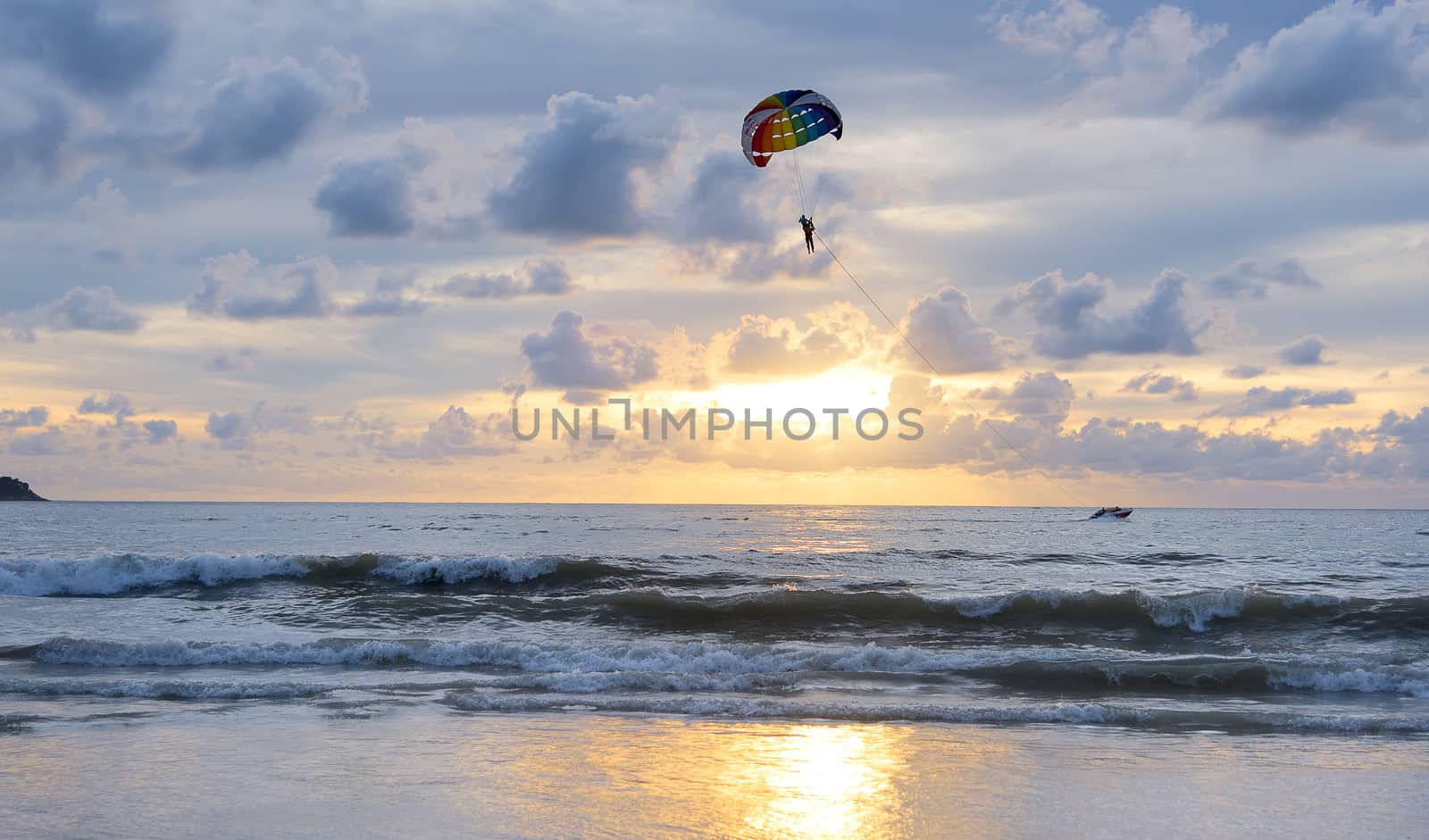 Parasailing Patong Phuket Thailand