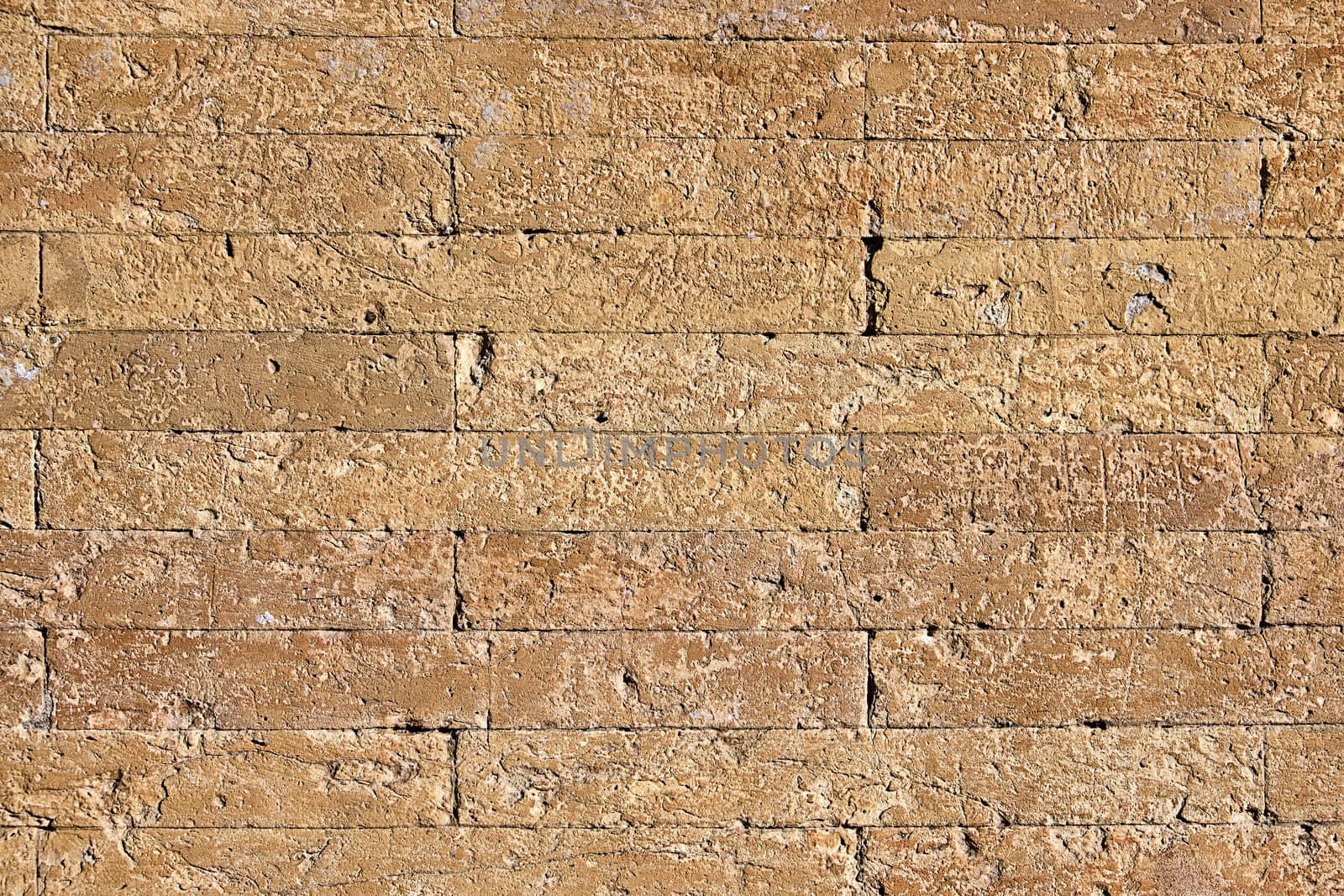Historic old brick wall by elxeneize