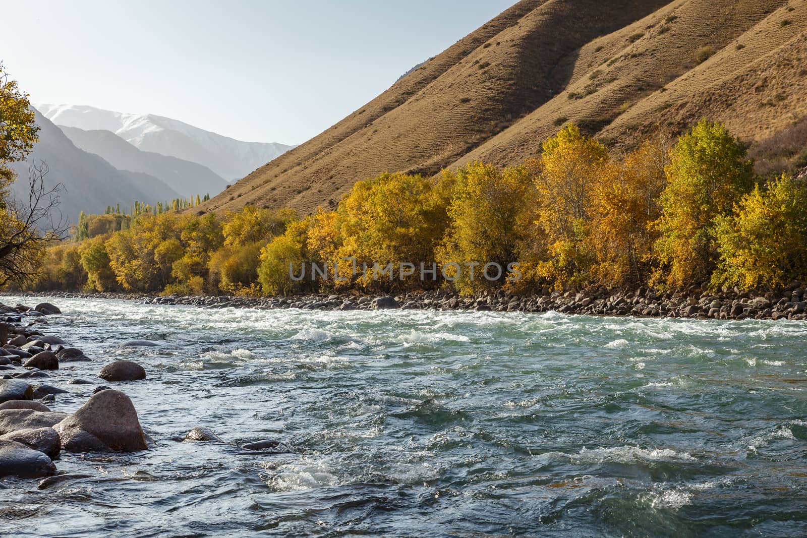 Kokemeren river, Jumgal District, Kyrgyzstan by Mieszko9