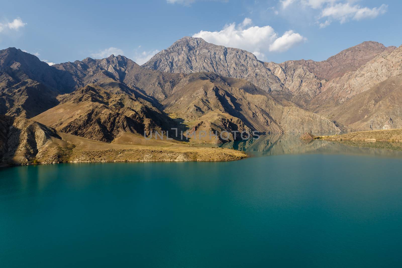 The Naryn River, beautiful mountain river, Kyrgyzstan