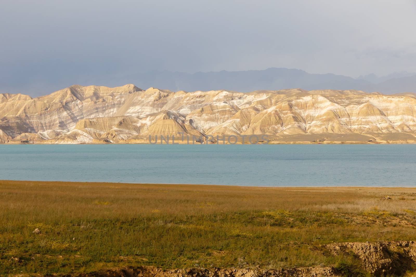 Toktogul Reservoir, reservoir in the territory of the Toktogul district of the Jalal-Abad region of Kyrgyzstan
