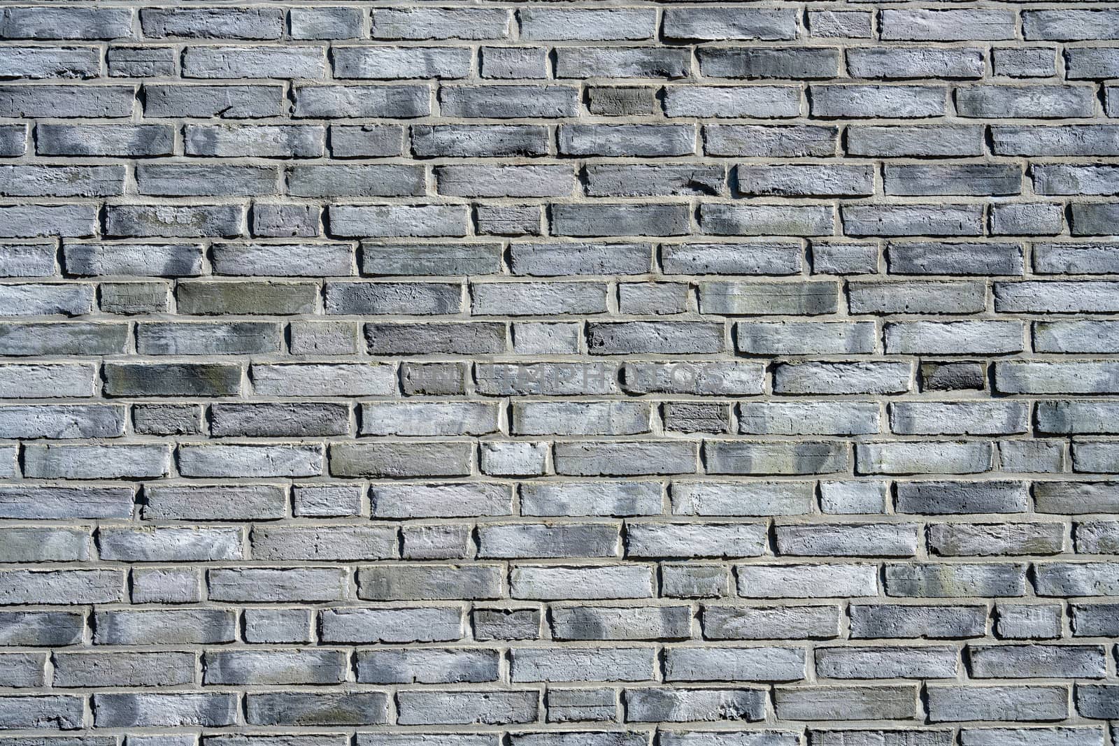 Clean gray brick wall by elxeneize