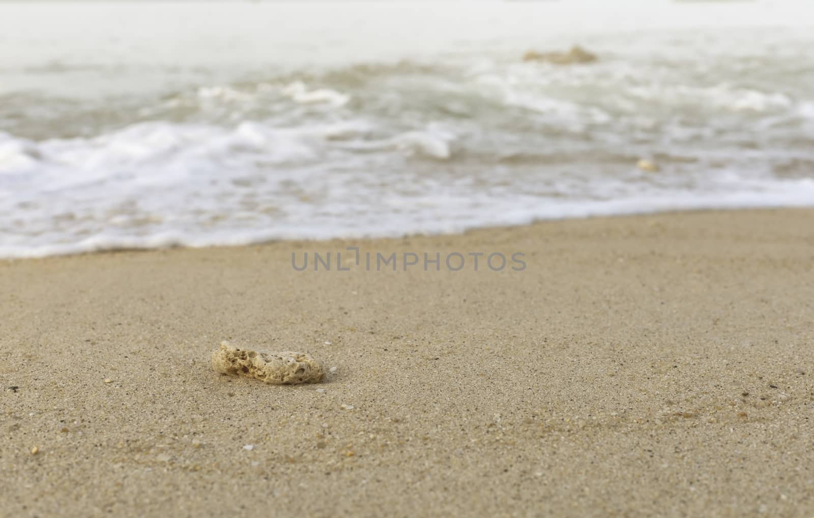 sand and sea background. For text or design.