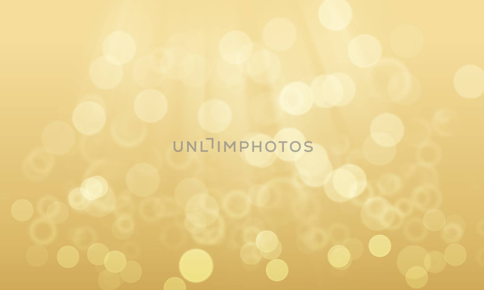 Gold abstract Background with bokeh use for text or design