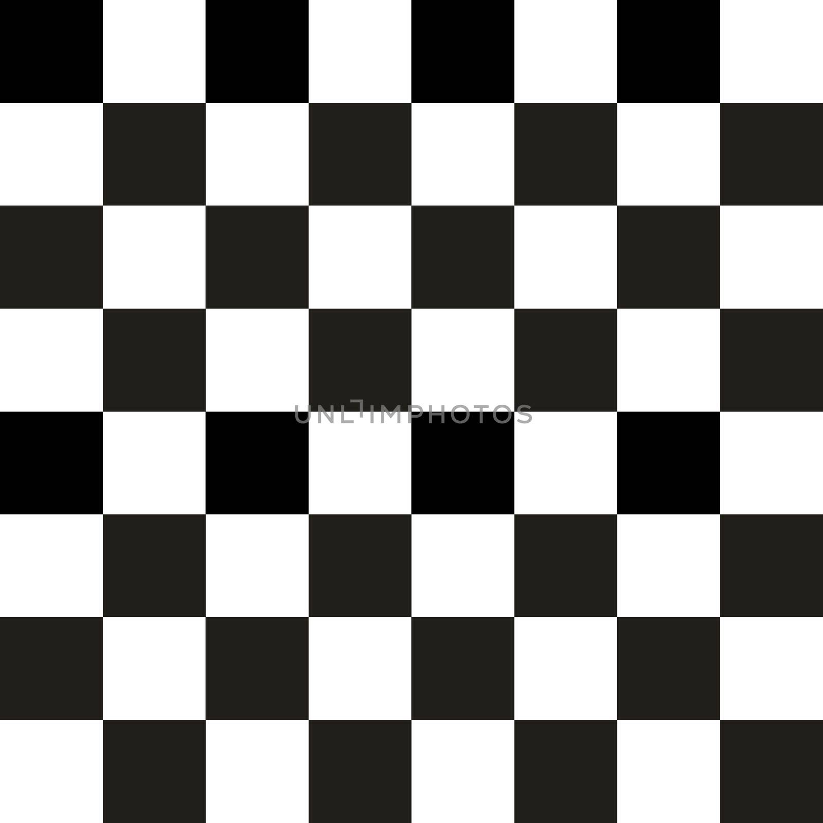 Modern chess board background design in white and black colored squares