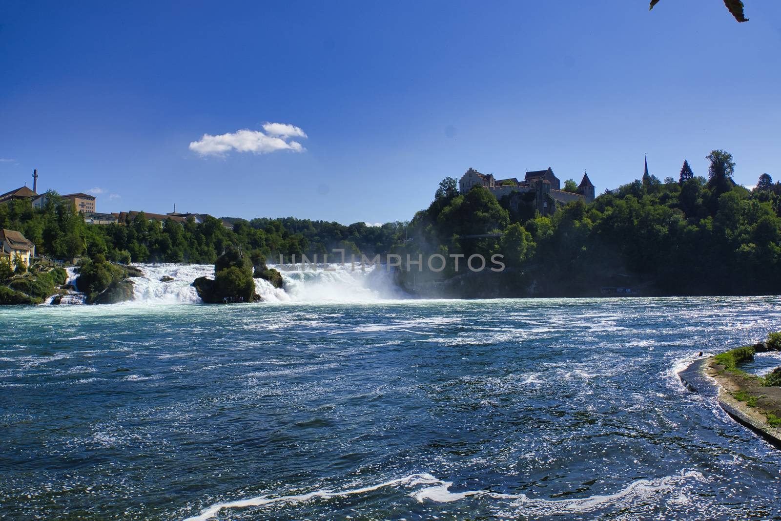 The Rhine Falls at Schaffhausen by Bullysoft