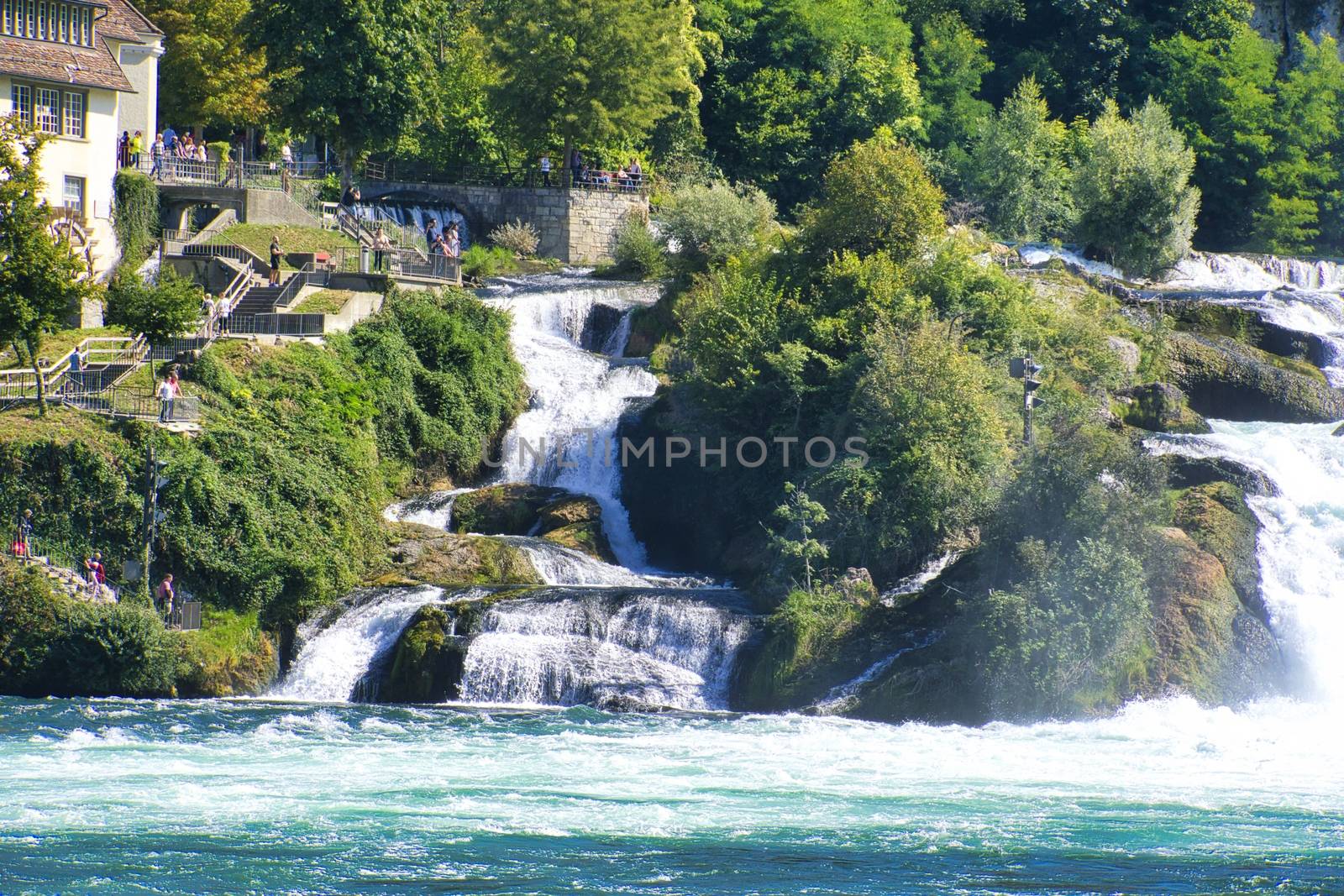 The Rhine Falls at Schaffhausen by Bullysoft