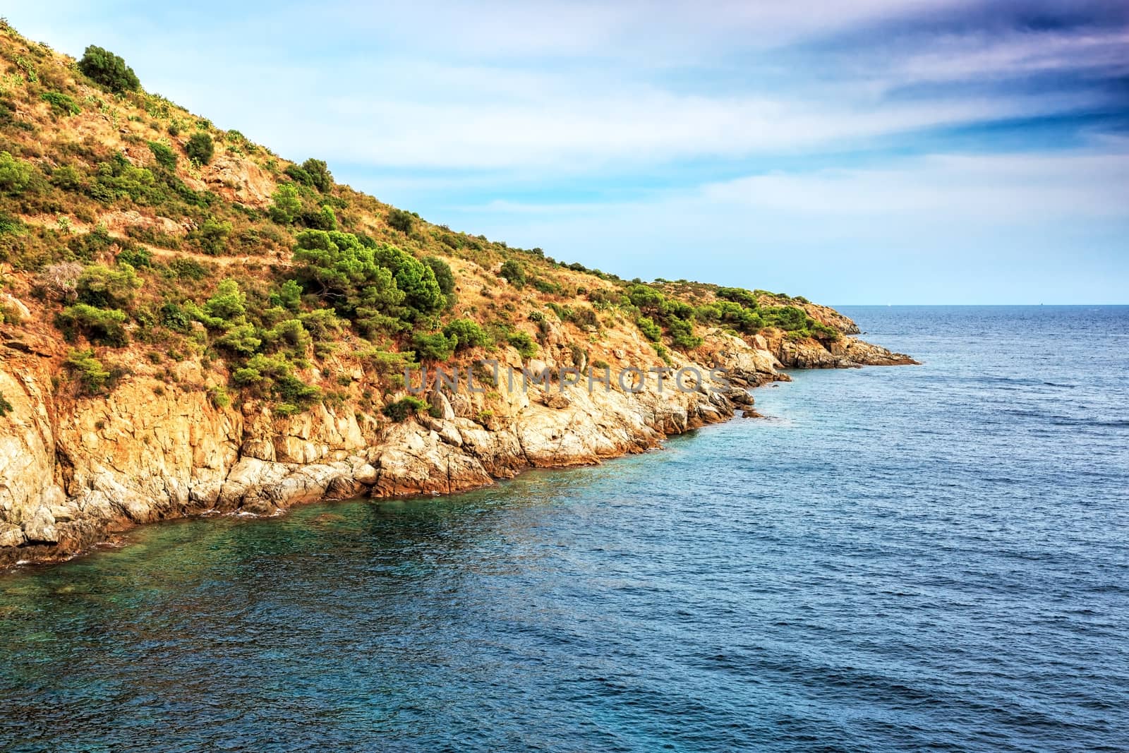 coastline near Roses Spain