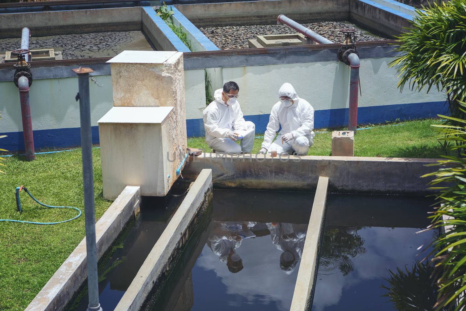 Scientists are examining the quality of waste water treatment systems to control chemicals before releasing water to the environment.