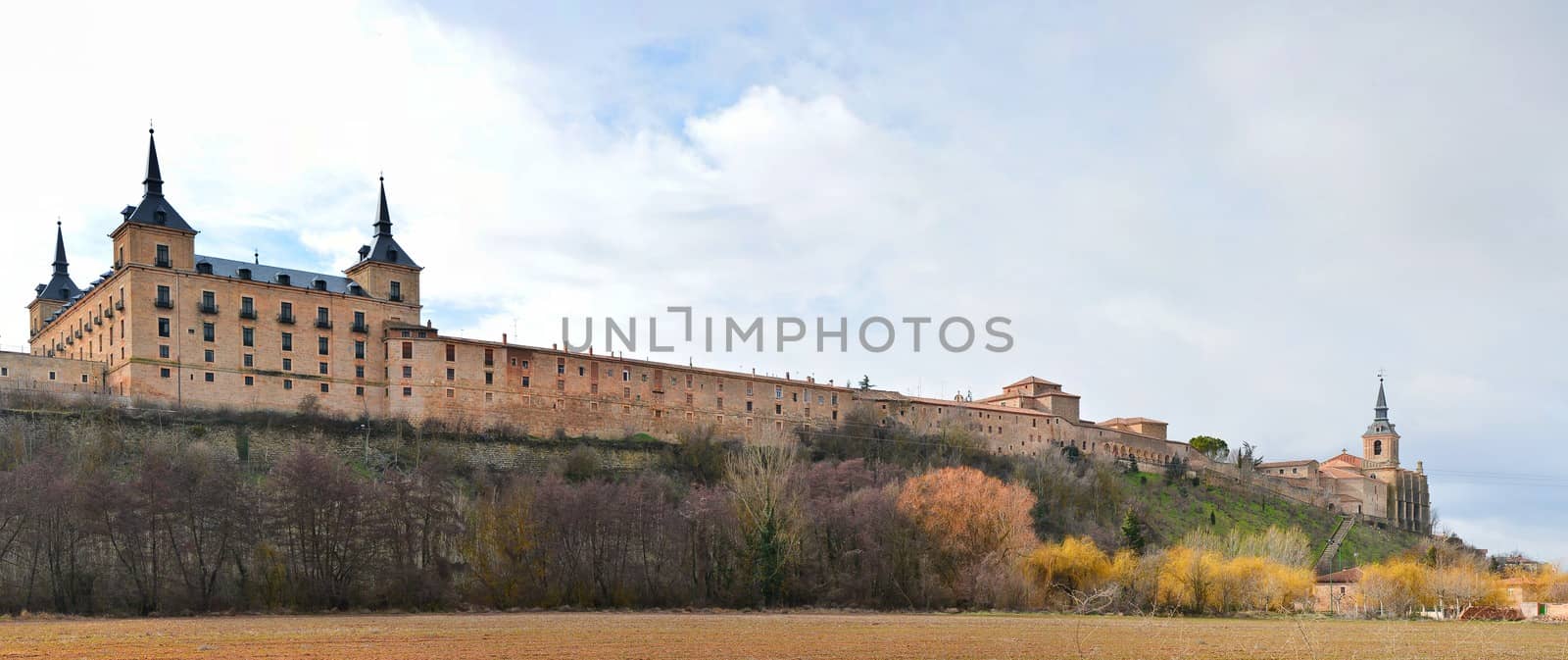 Ducal palace at Lerma, Castile and Leon. Spain. by CreativePhotoSpain