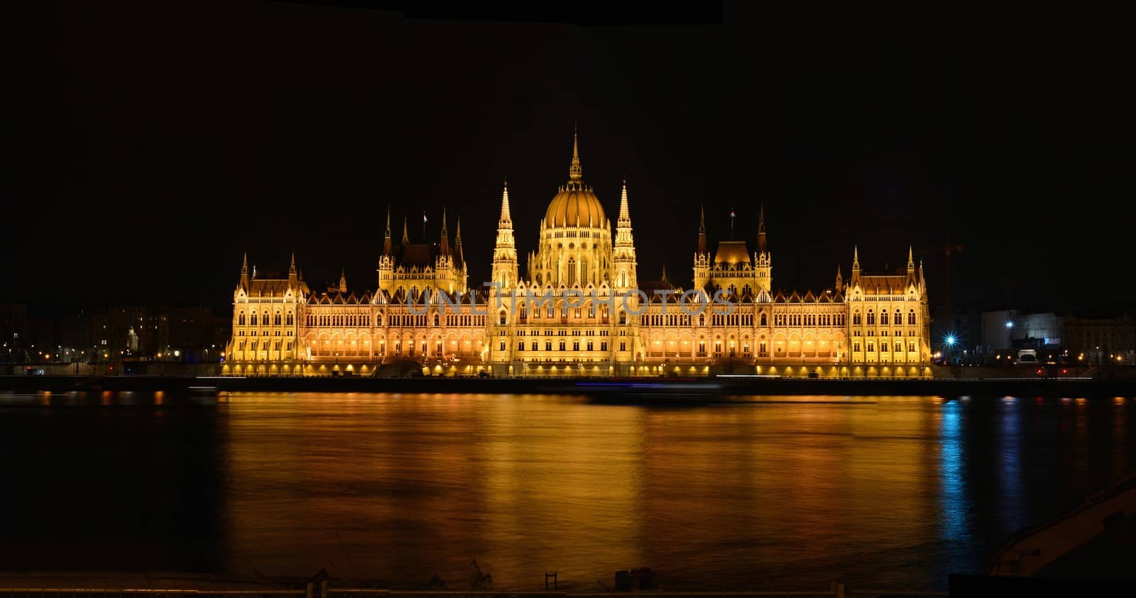 Parliament building in Budapest, capital of Hungary. by CreativePhotoSpain