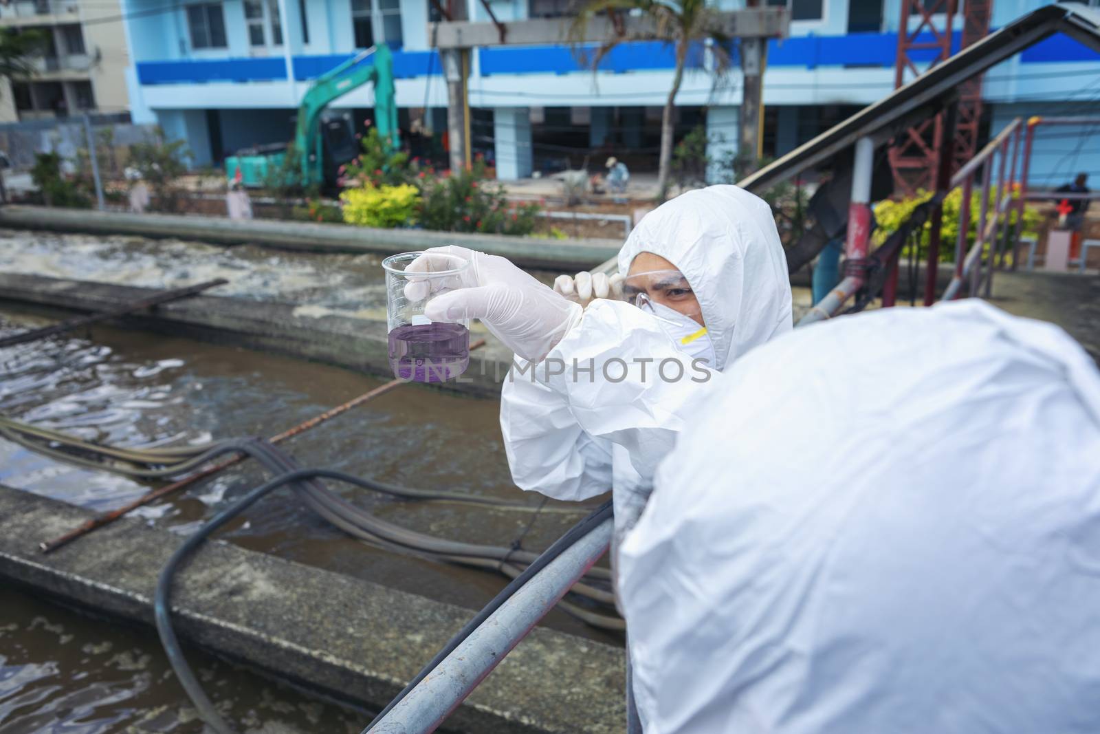 Scientists are examining the quality of waste water treatment systems to control chemicals before releasing water to the environment.