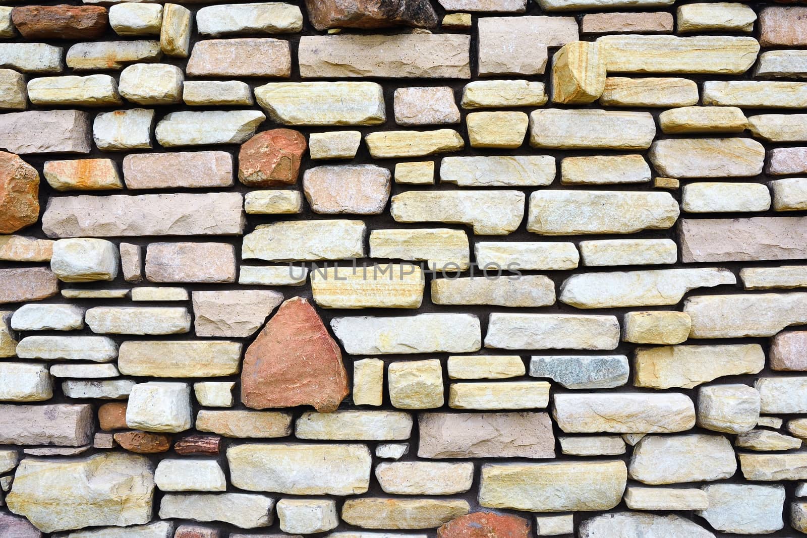 Ancient stone wall to use as background. by CreativePhotoSpain