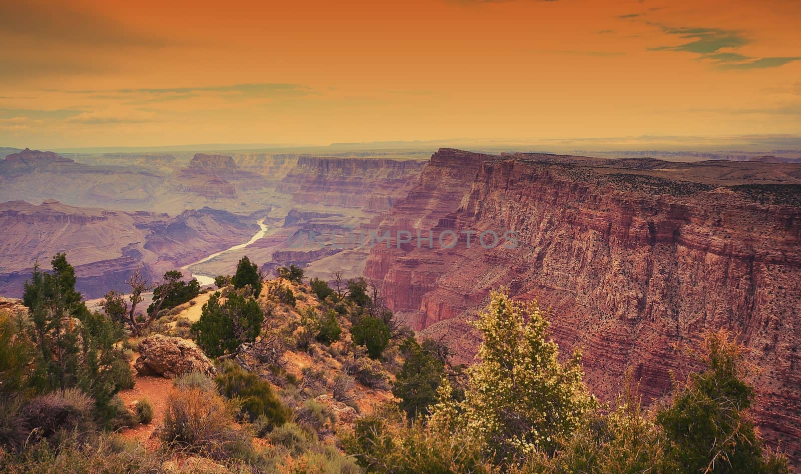 South Rim Grand Canyon, Arizona, US. by CreativePhotoSpain