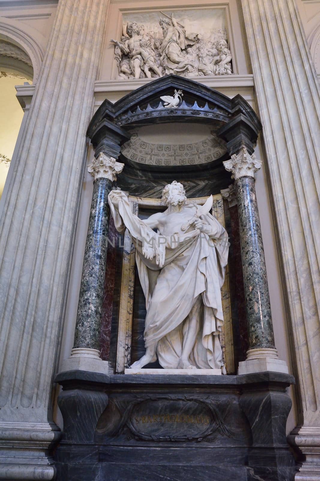 St. Bartholomew in San Giovanni in Laterano, in Rome by CreativePhotoSpain