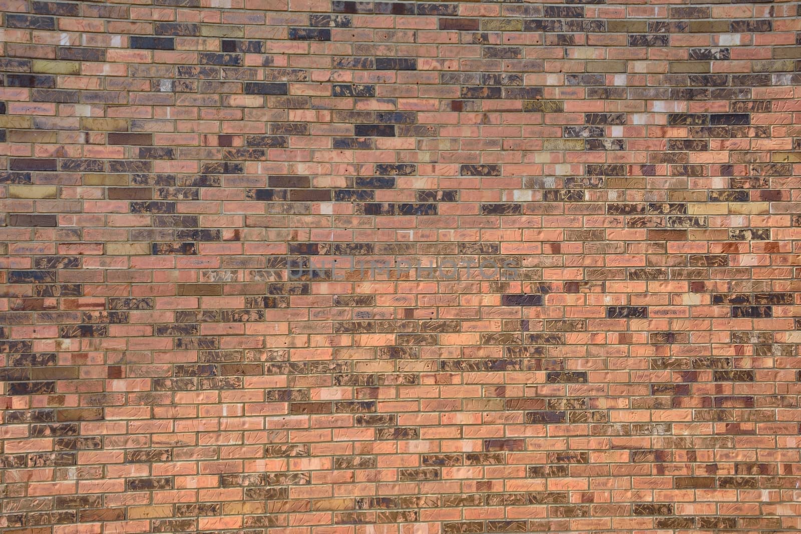 Old red brick wall texture background