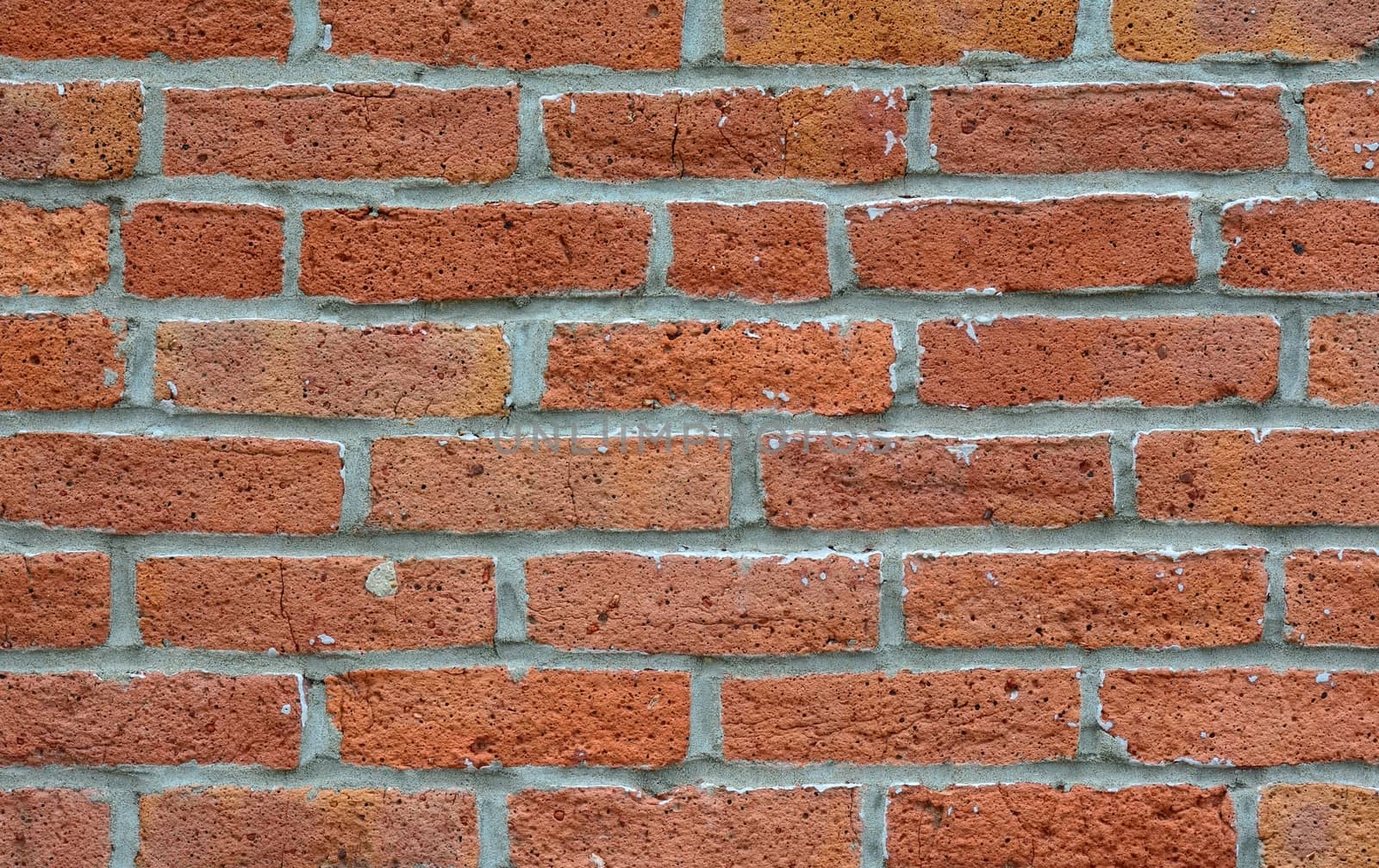 Old red brick wall texture background