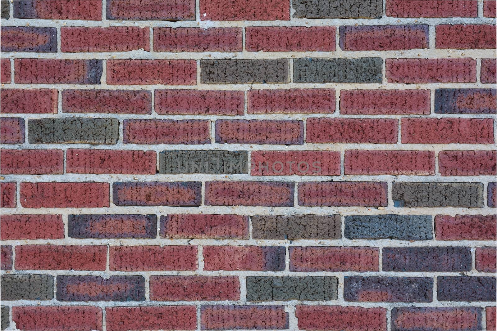 Old red brick wall texture background