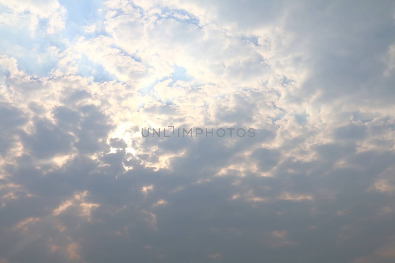 Dark Sky Cloud sunshine Pollution on sky by cgdeaw