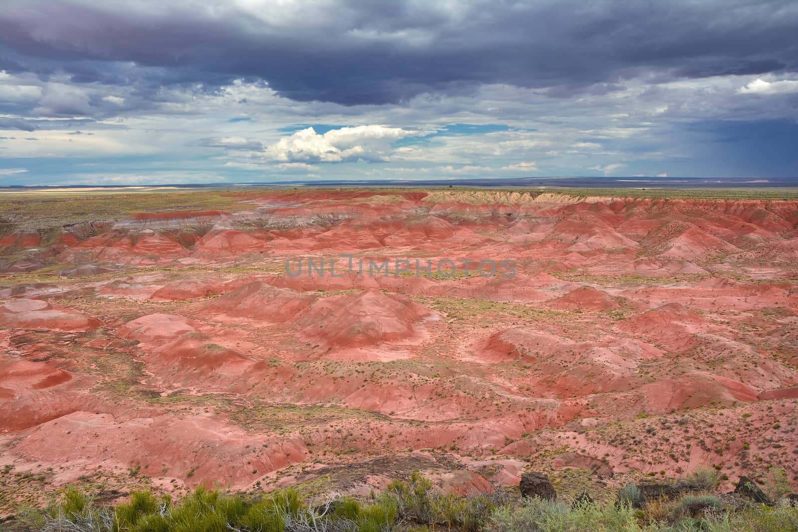 Nature Painted Desert, Petrified Forest National Park, Arizona, USA