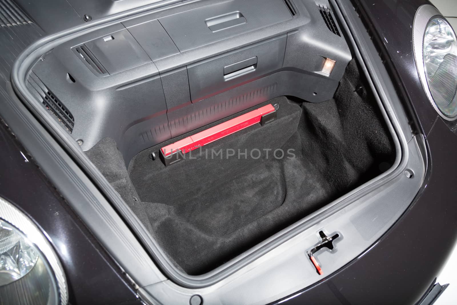 Front boot space of sports car by camerarules