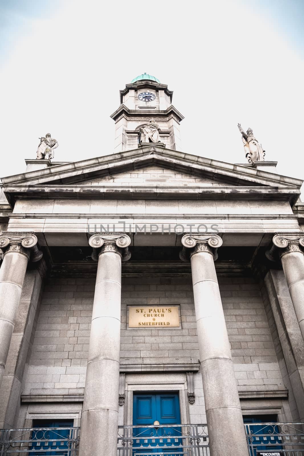 Saint Paul church architecture detail in Dublin, Ireland  by AtlanticEUROSTOXX