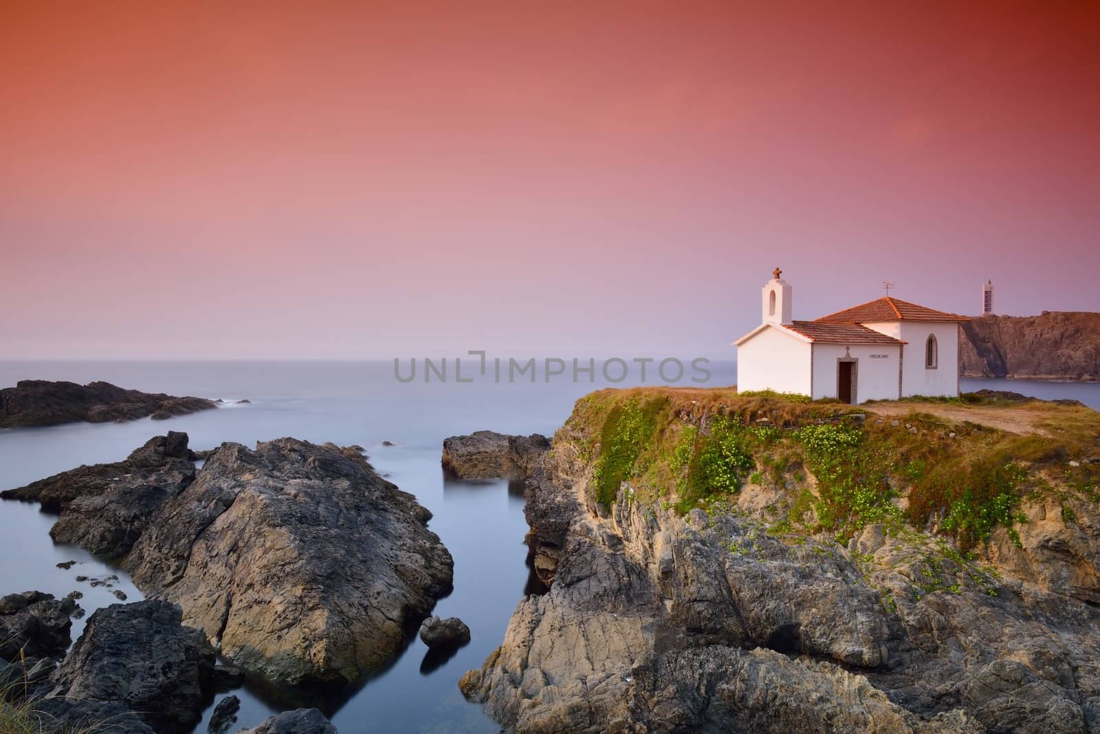 Marine Sanctuary Virxe do Porto in Galicia.