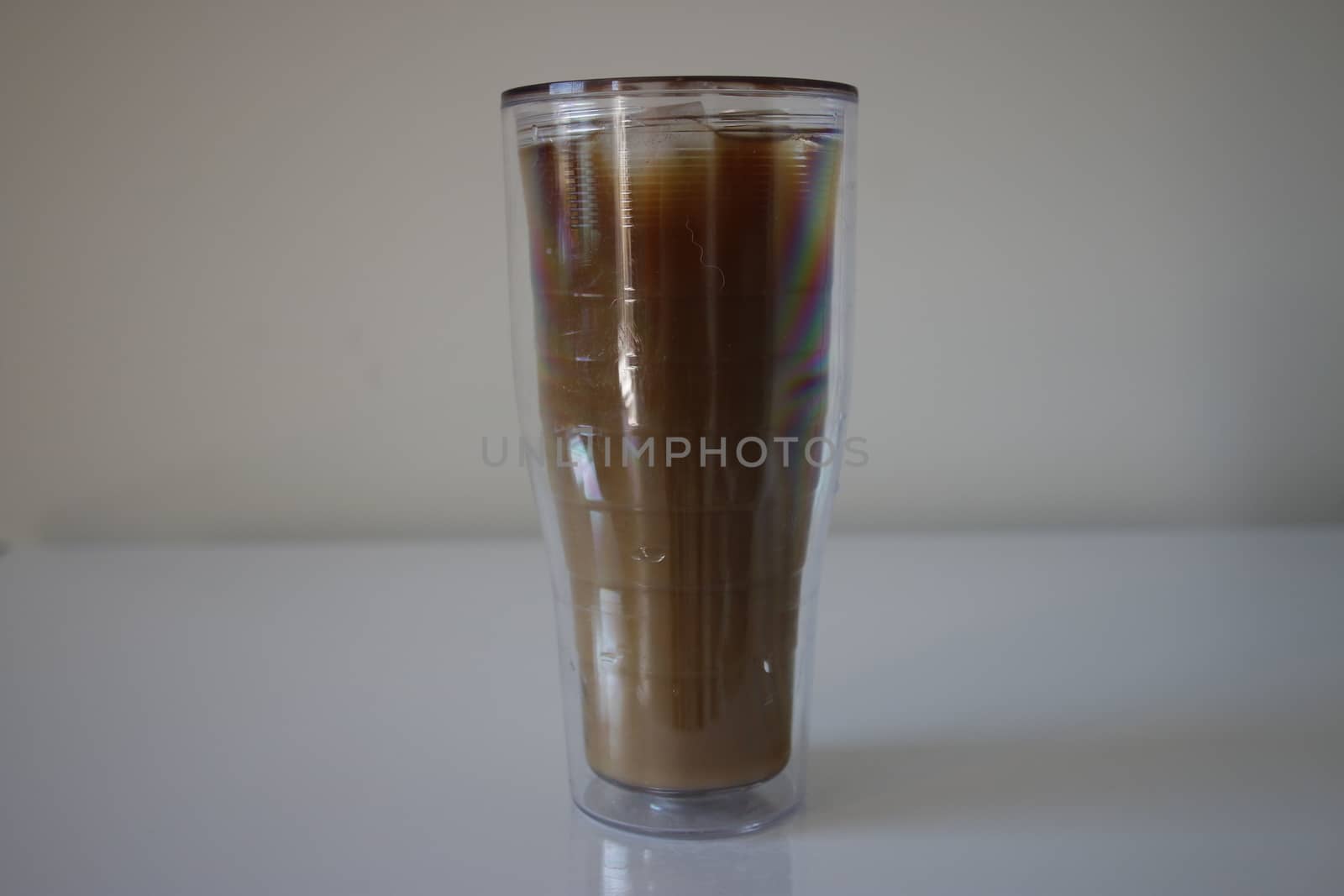 cold brew ice coffee in an extra large cup by mynewturtle1