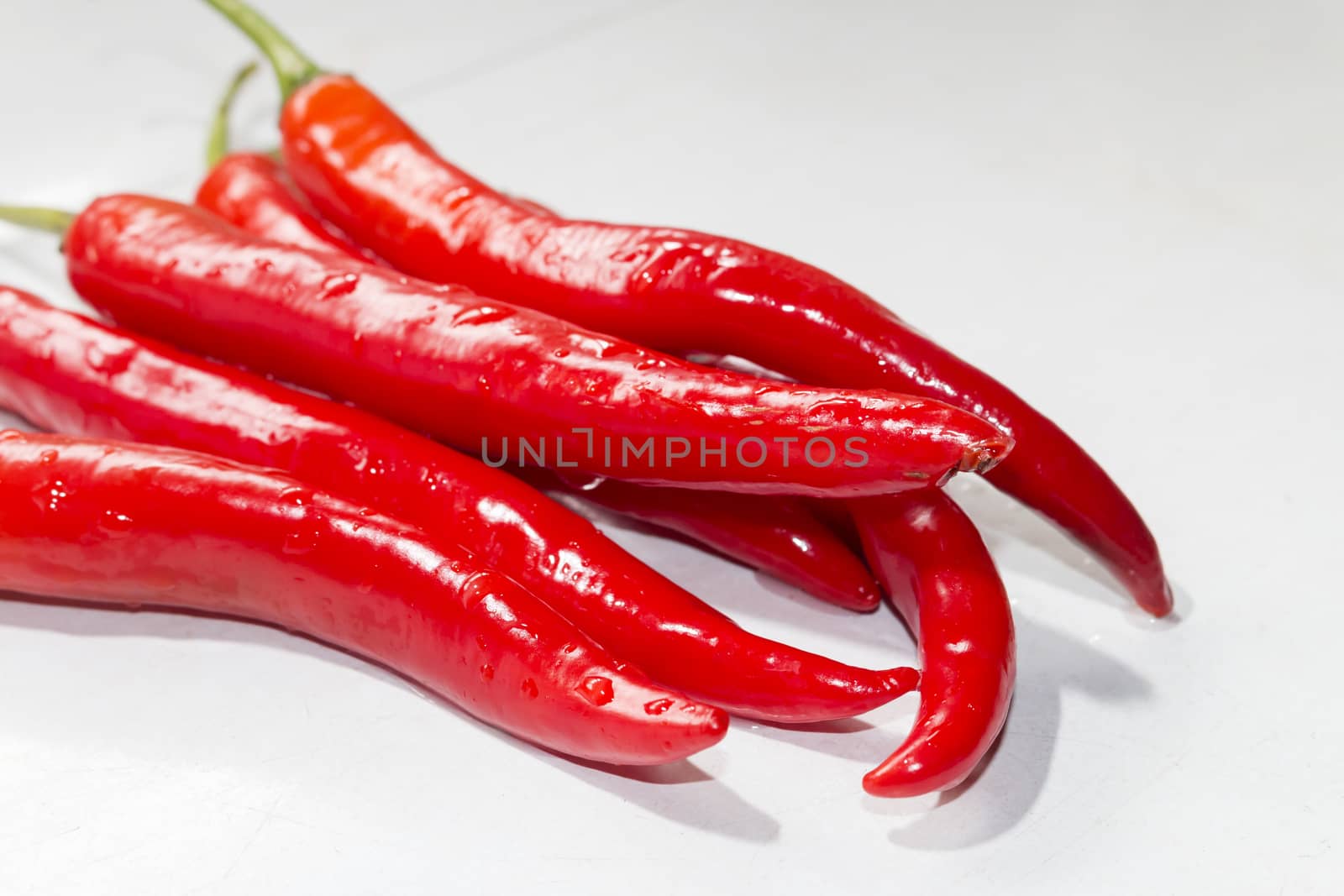 Close up group of red chilli pepper,hot chilli pepper