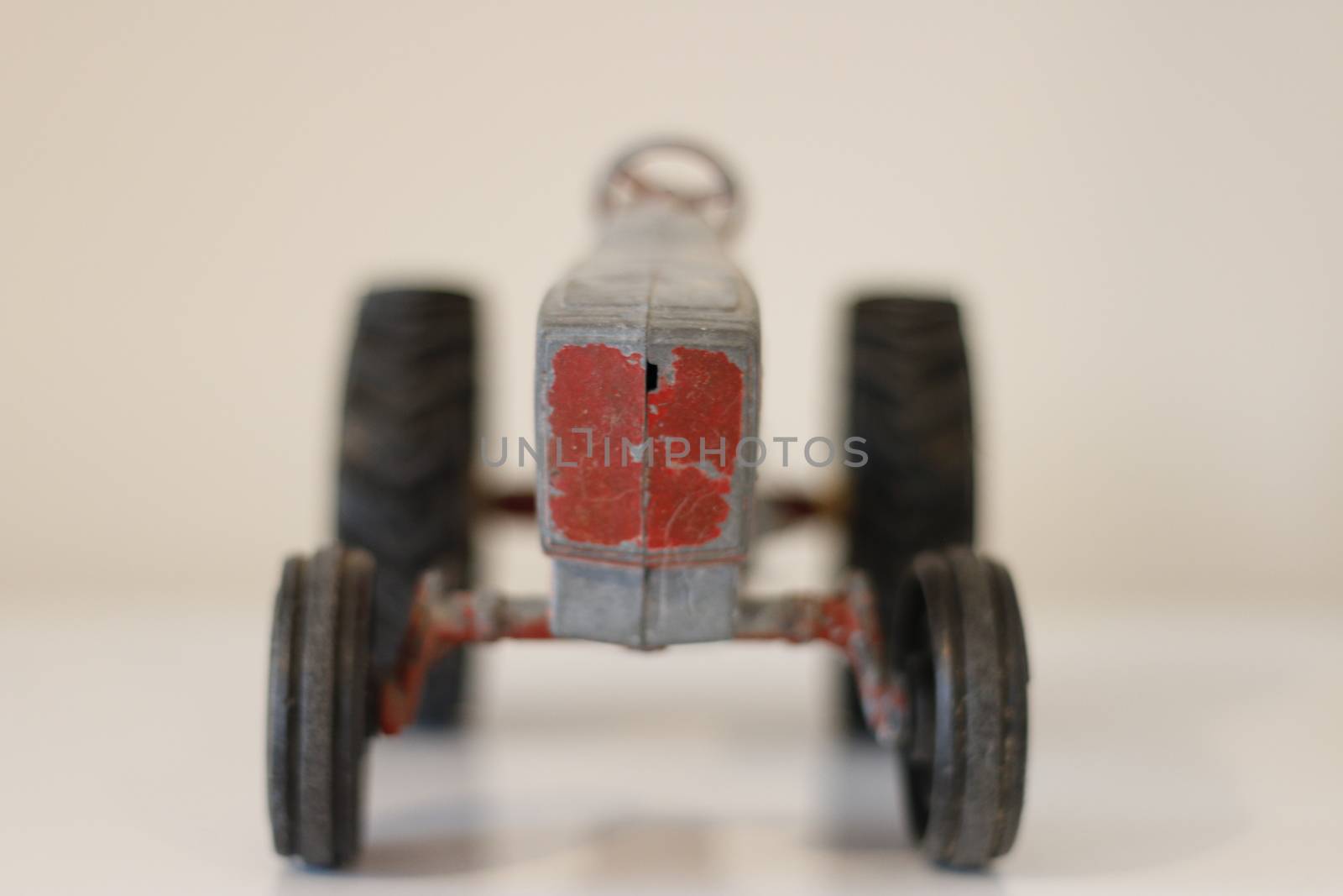Scale model of traditional Farm Tractor by mynewturtle1