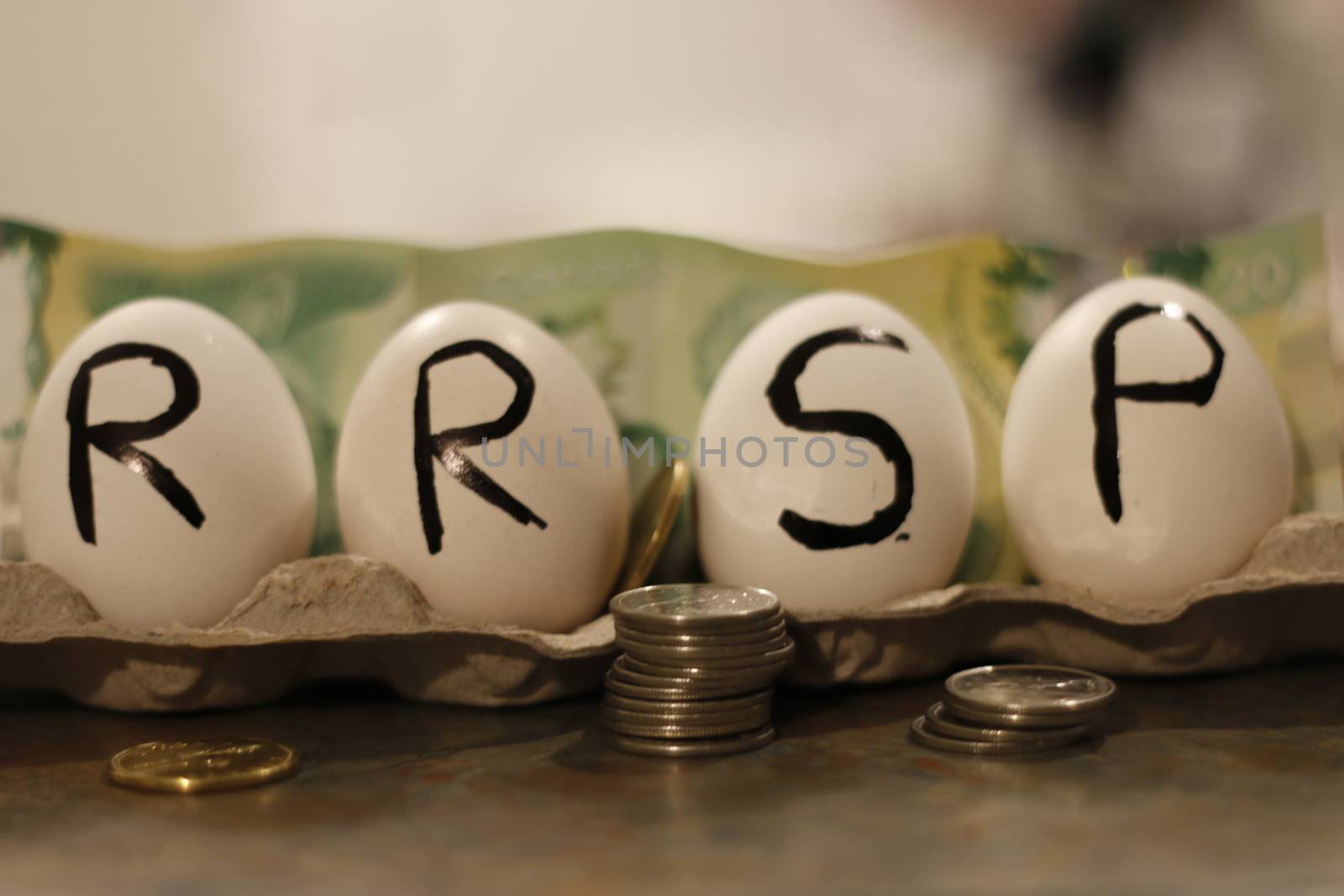 Canadian Registered Retirement Savings Plan Concept by mynewturtle1