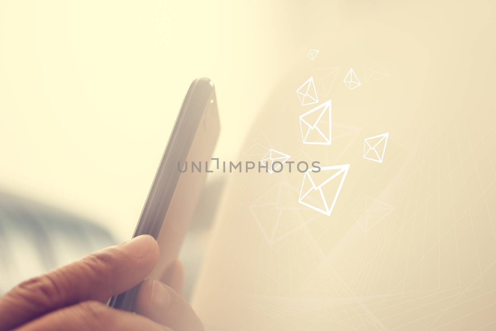 Social media Communicate anywhere and anytime, Social media concepts.