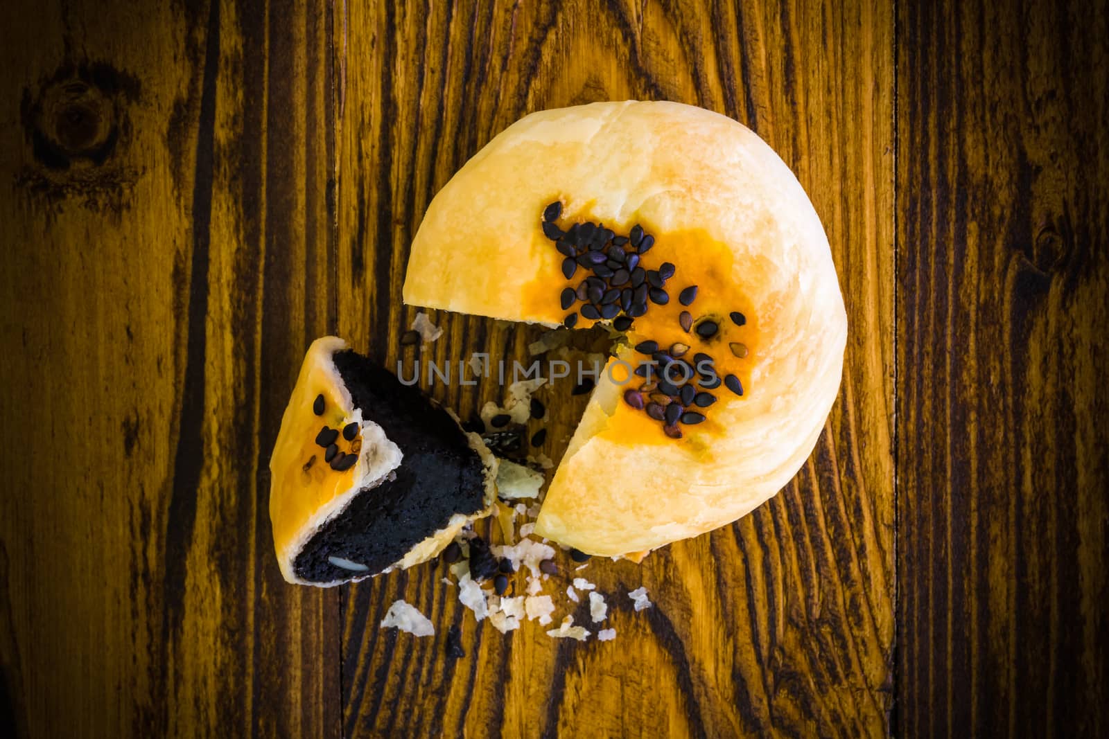 Traditional Chinese cake or snack for tea break.