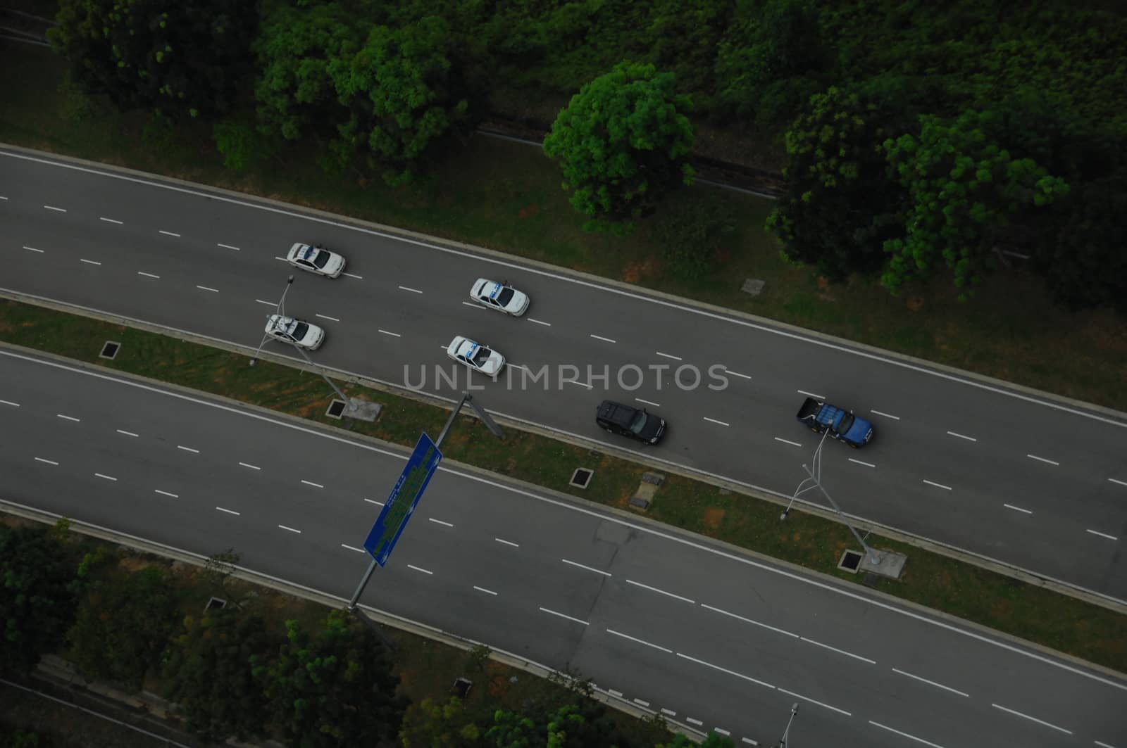 Aerial view of a buildings