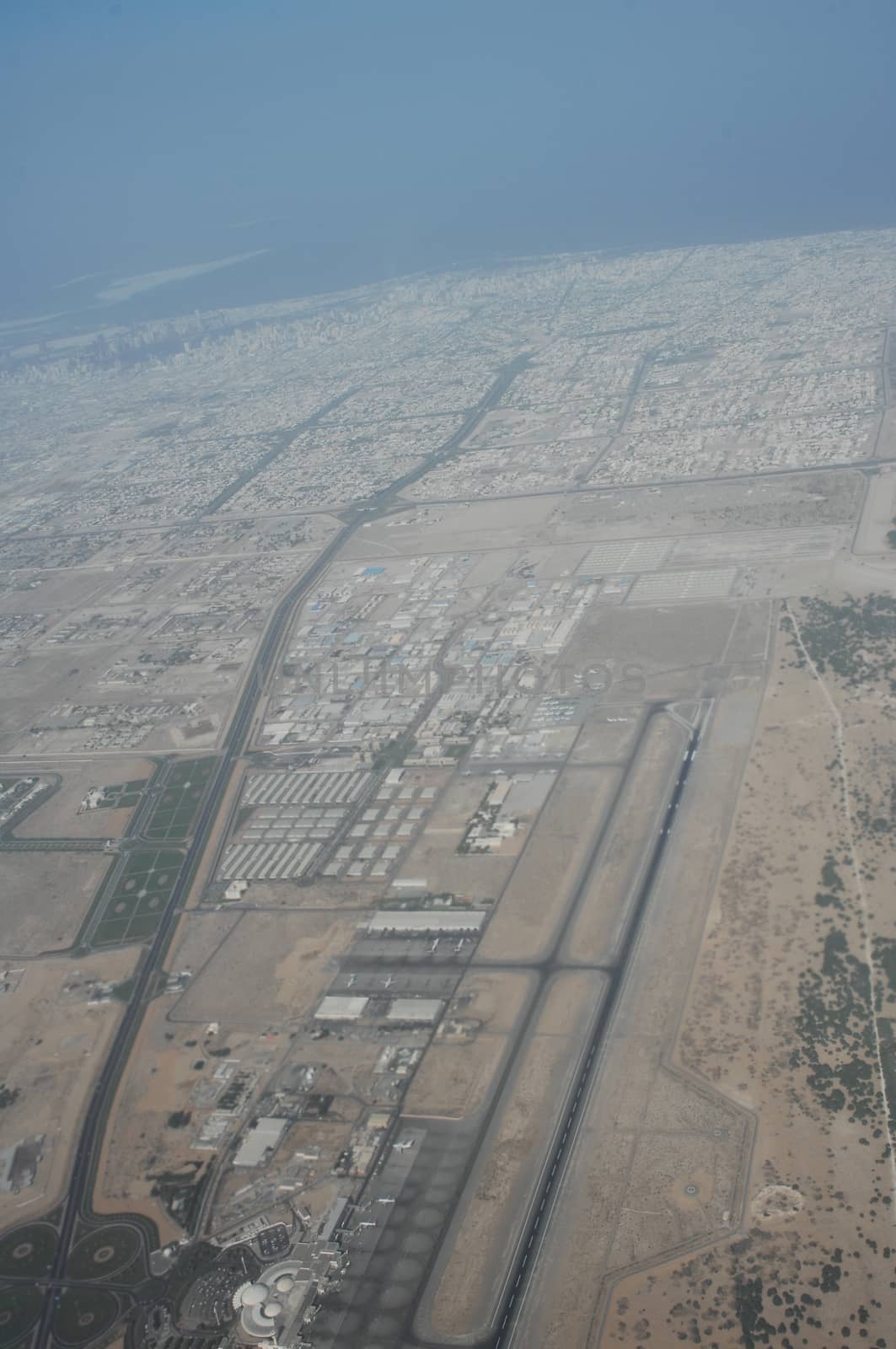 Aerial view of a buildings