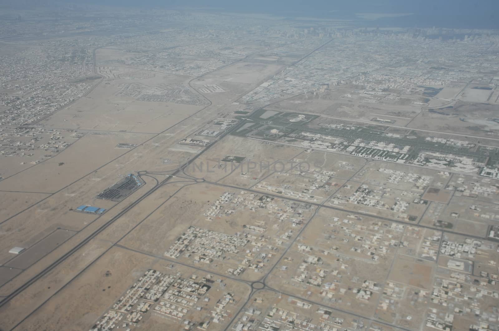 Aerial view of a buildings