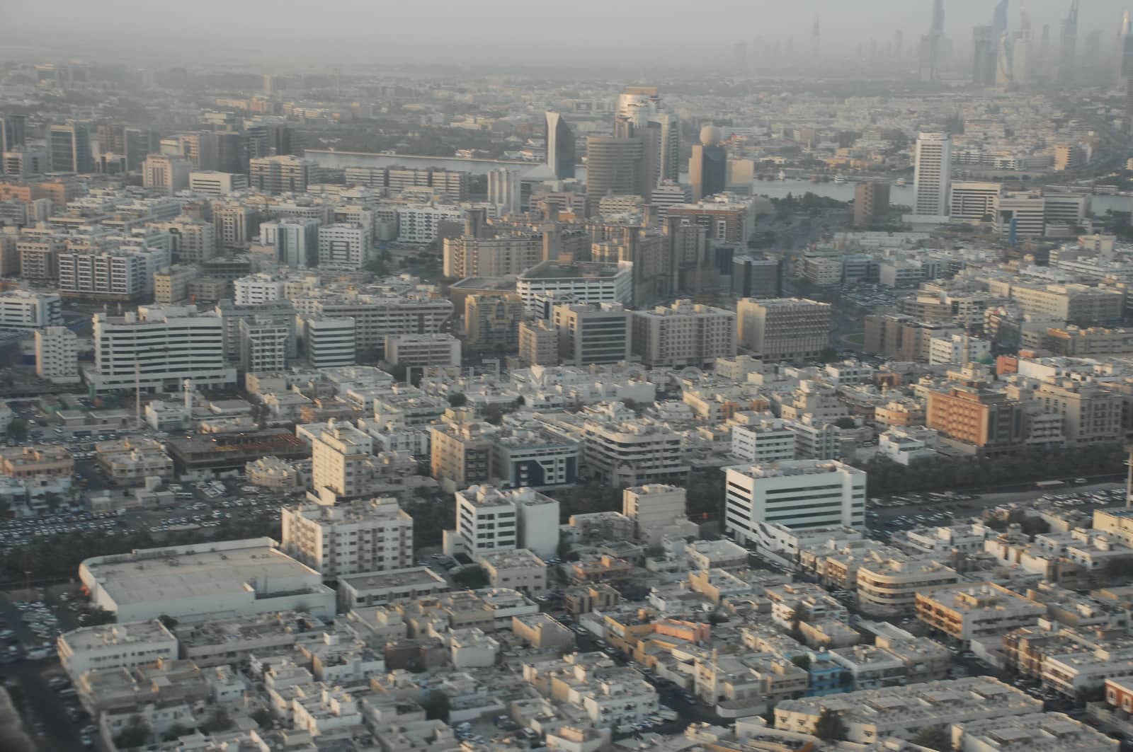 Aerial view of a buildings