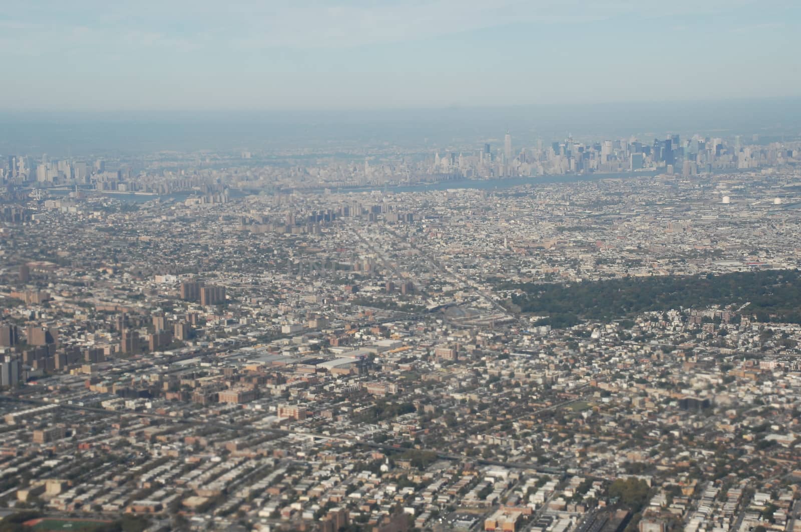 Aerial view of a buildings