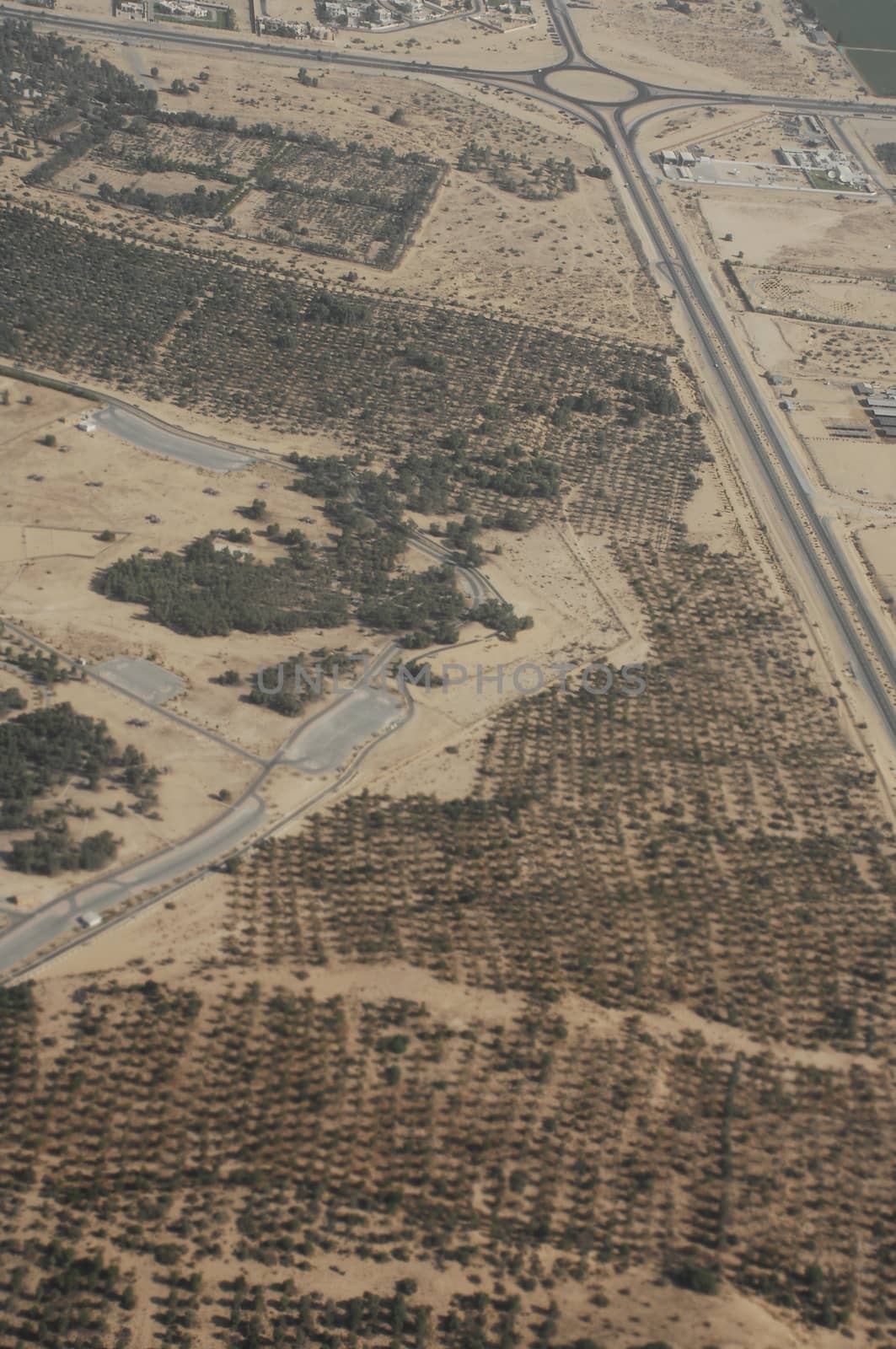 Aerial view of a buildings