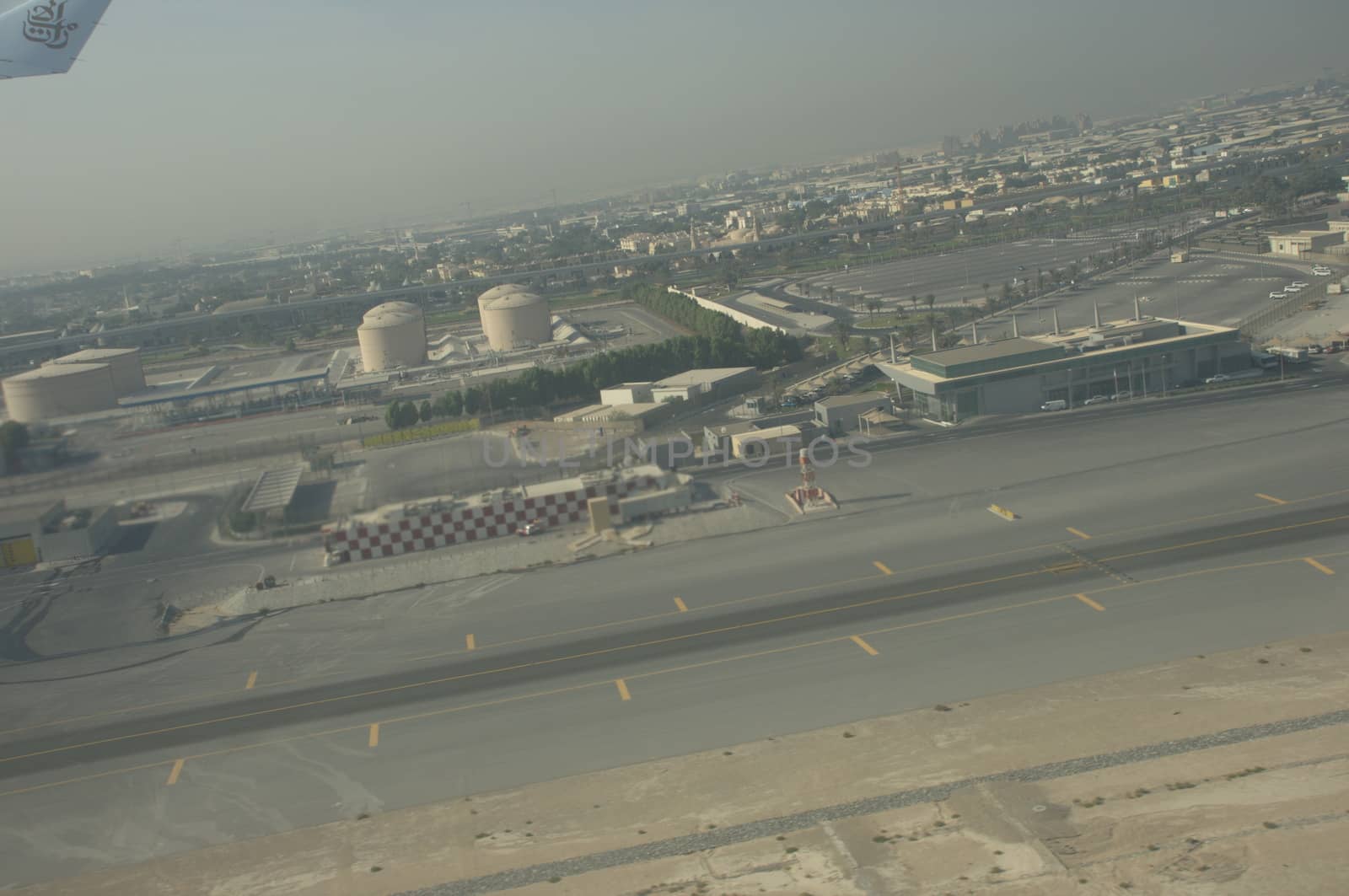 Aerial view of a buildings
