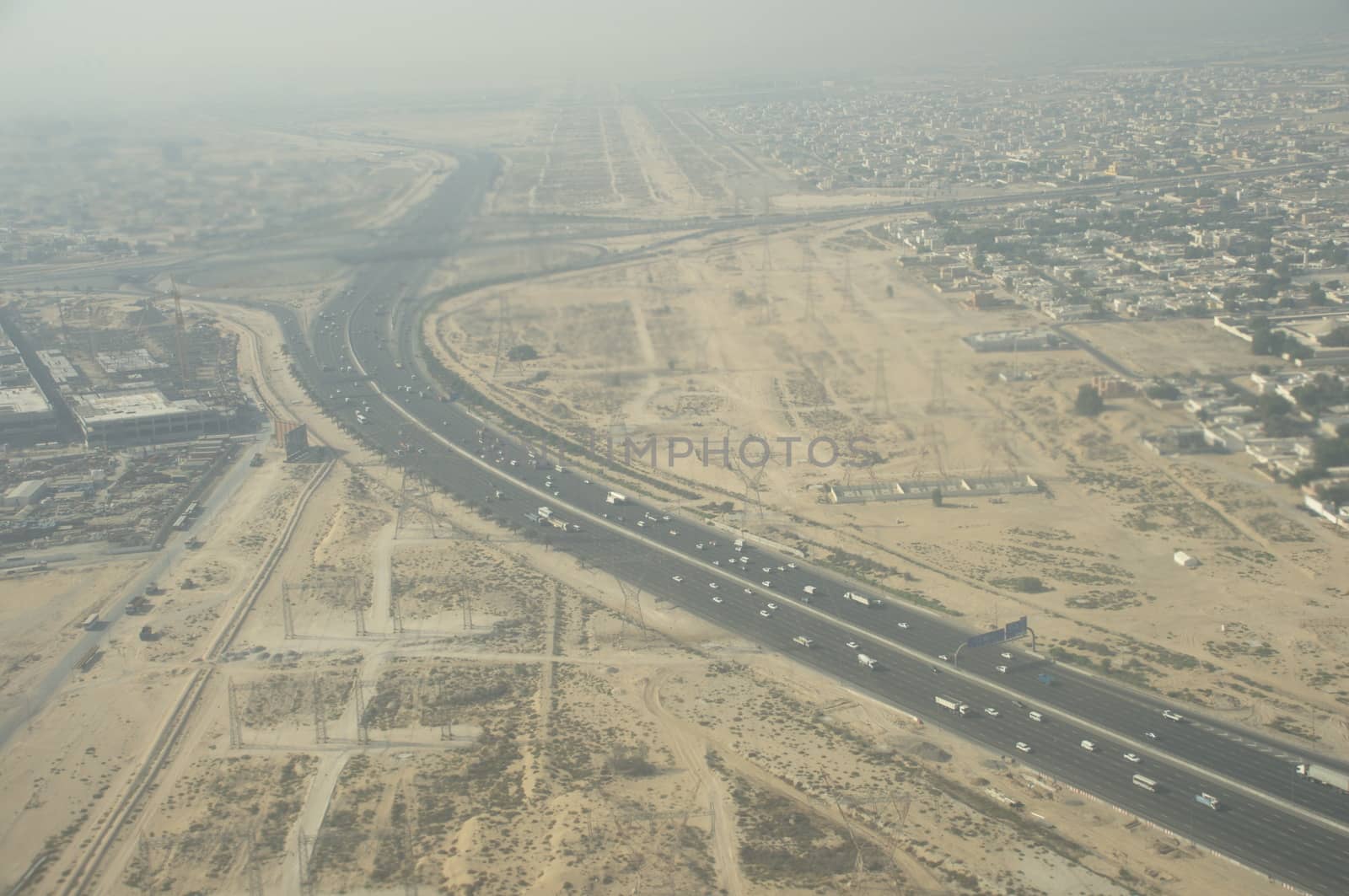 Aerial view of a buildings