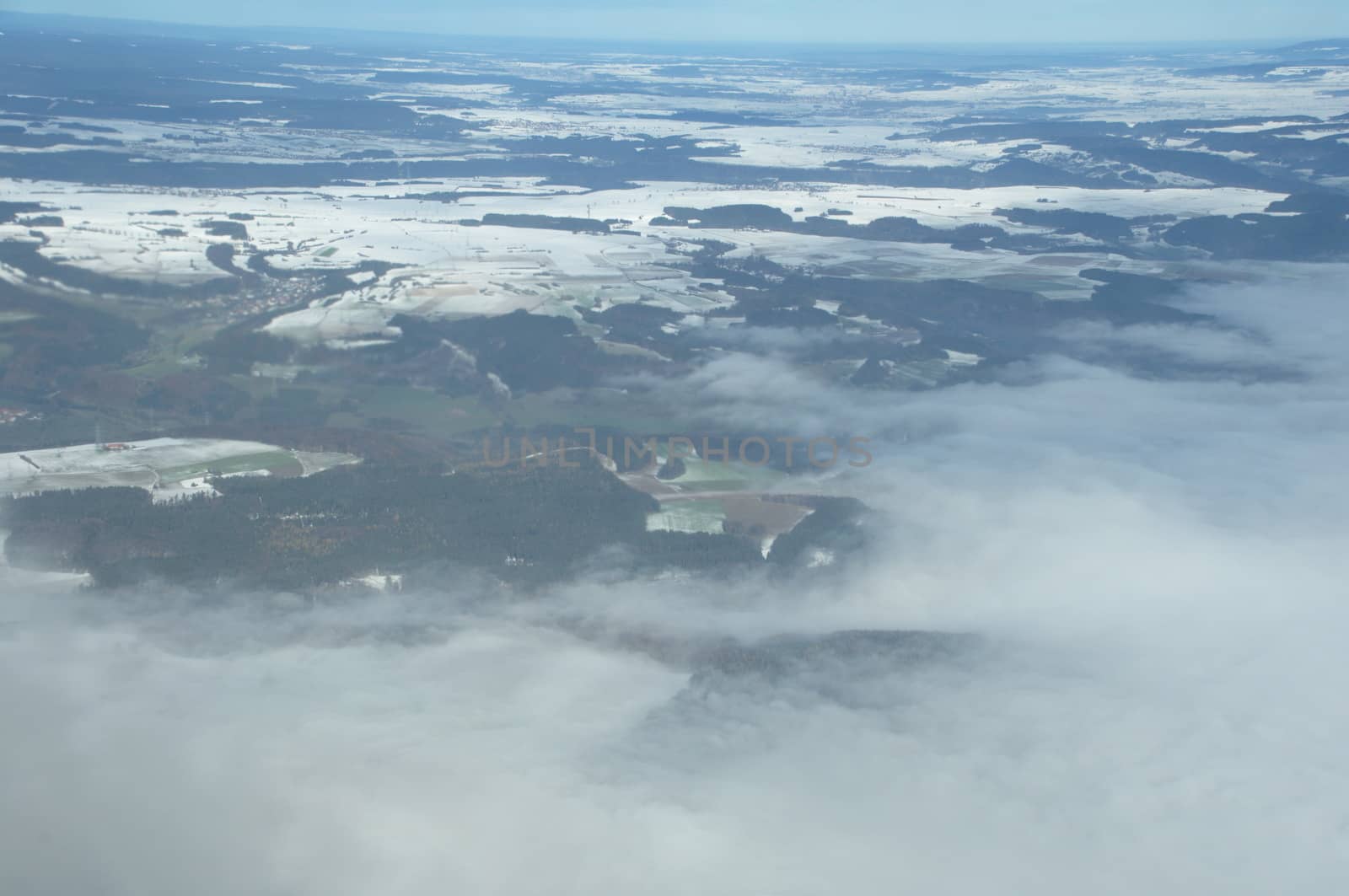 Aerial view of a buildings